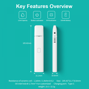 [BD39] Boshang 1ml 2ml Preheating All-In-One Disposable