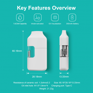 BD57 | BOSHANG Compact All-In-One Disposable with Embedded Smart Screen