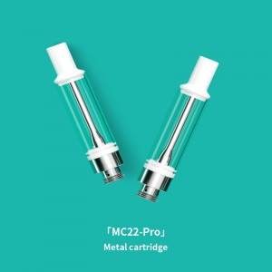 [MC22-Pro]Boshang 2/3ml large Capacity Stainless steel center rod Vape Cartridge